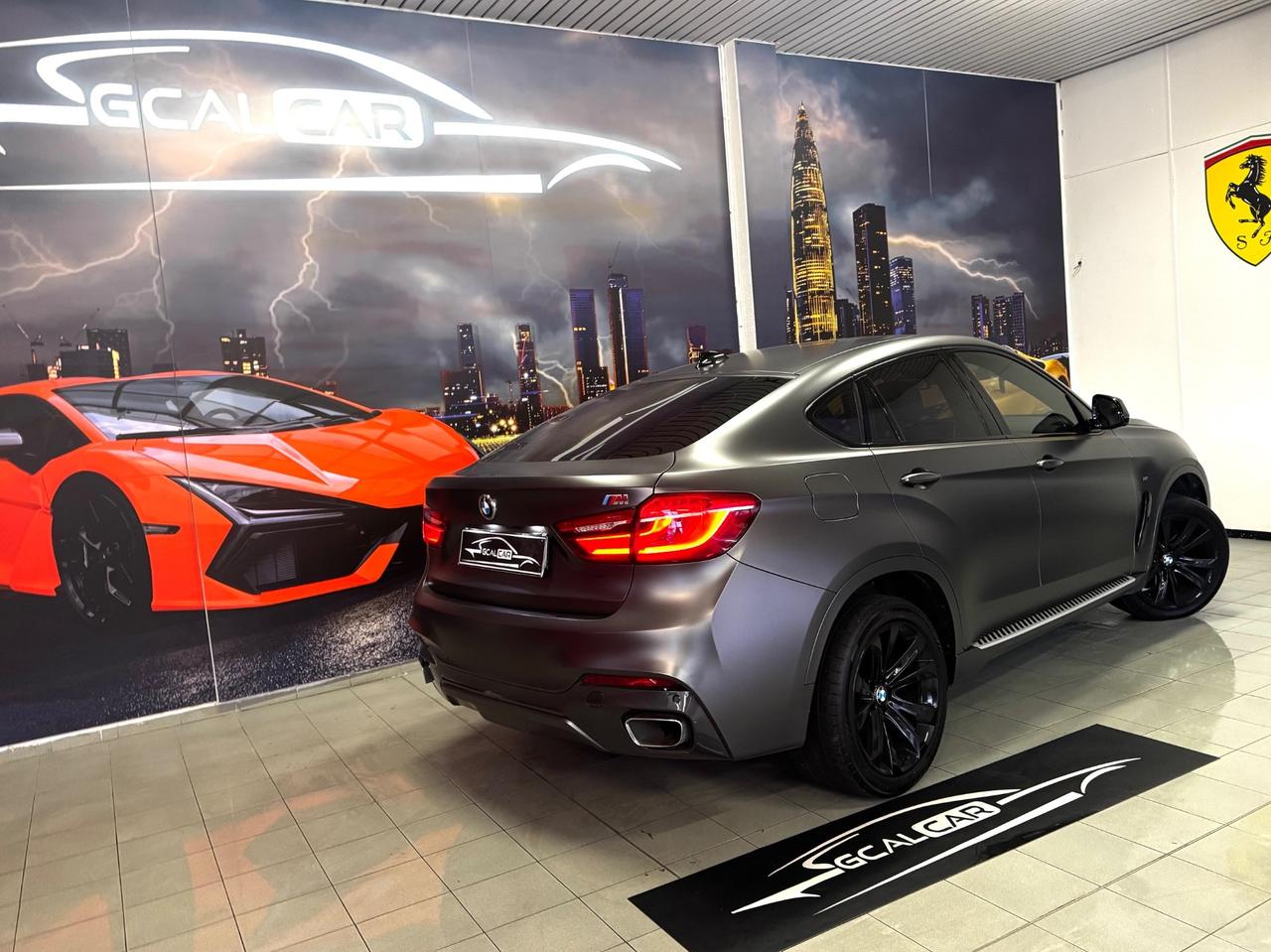 Bmw X6 Msport PELLICOLATA WRAPPING OK PERMUTE FINANZIABILE GARANZIA INCLUSA