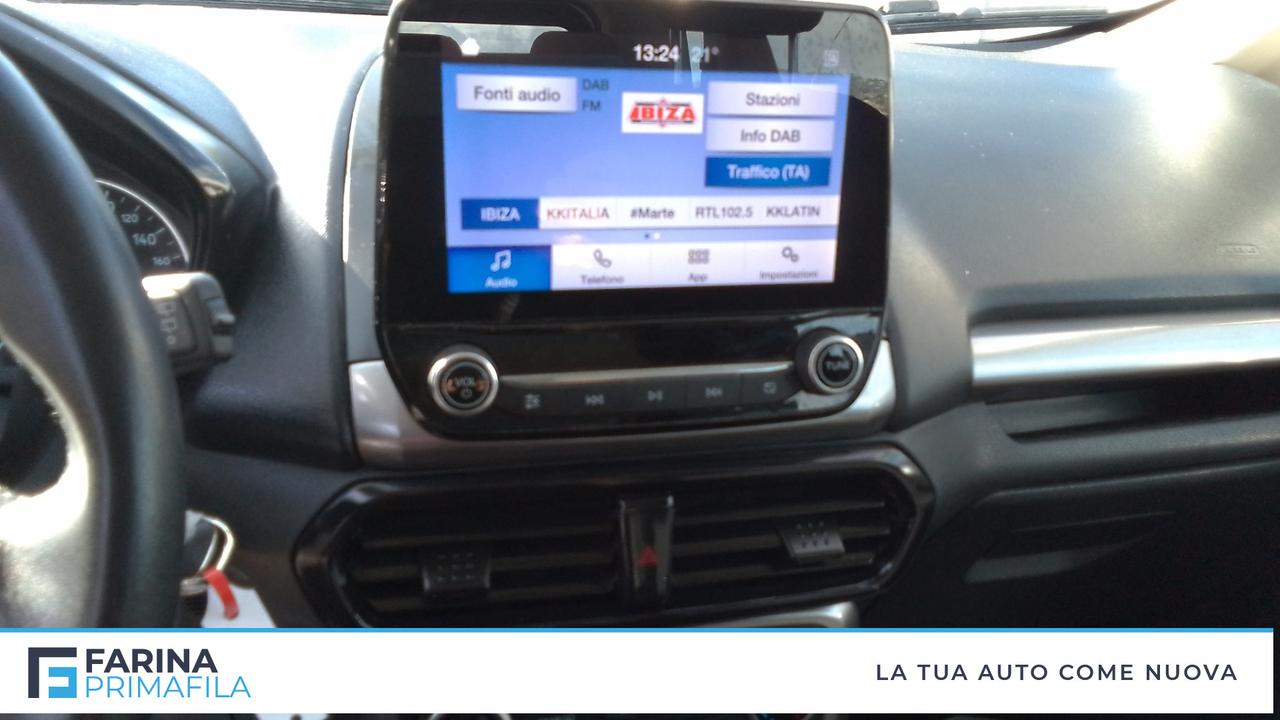 FORD EcoSport 2018 - EcoSport 1.0 ecoboost Plus 100cv my19