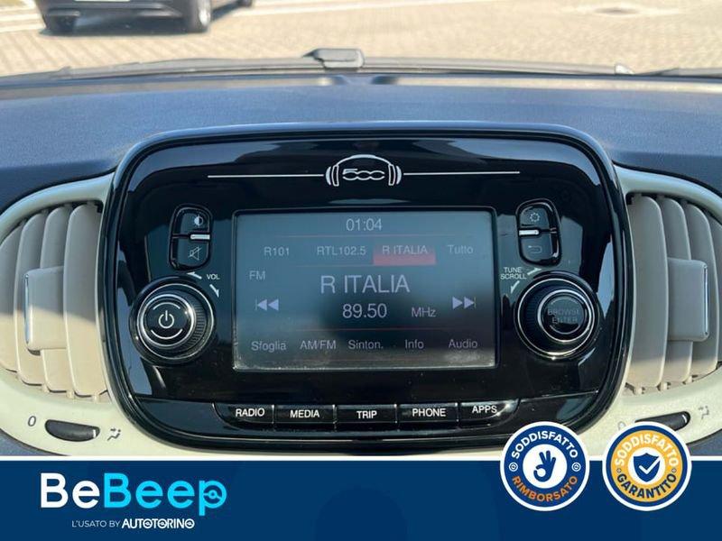 FIAT 500 1.2 LOUNGE 69CV MY18