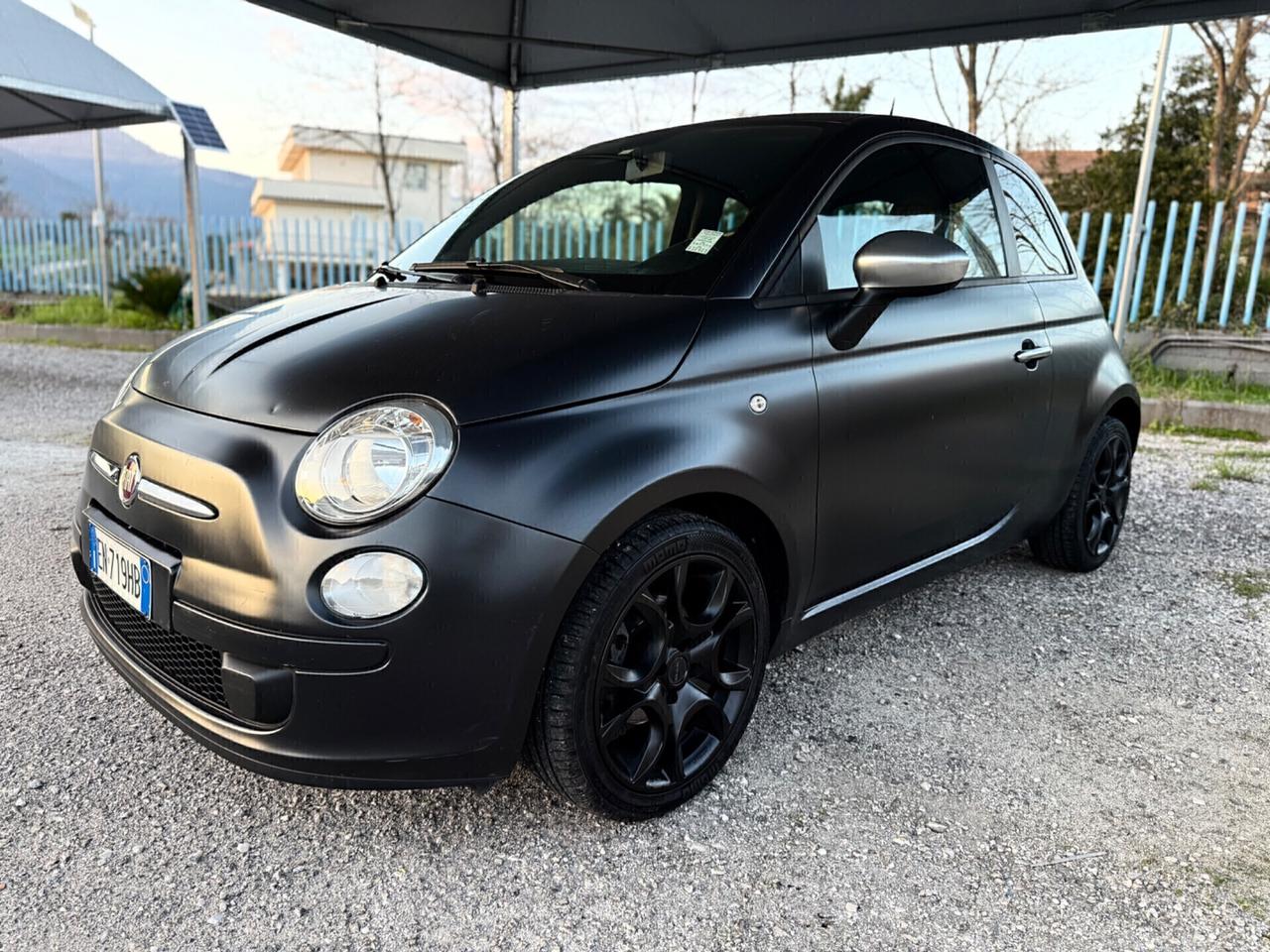 Fiat 500 TwinAir Turbo BLACK MATT ANCHE NEOPATENTATI