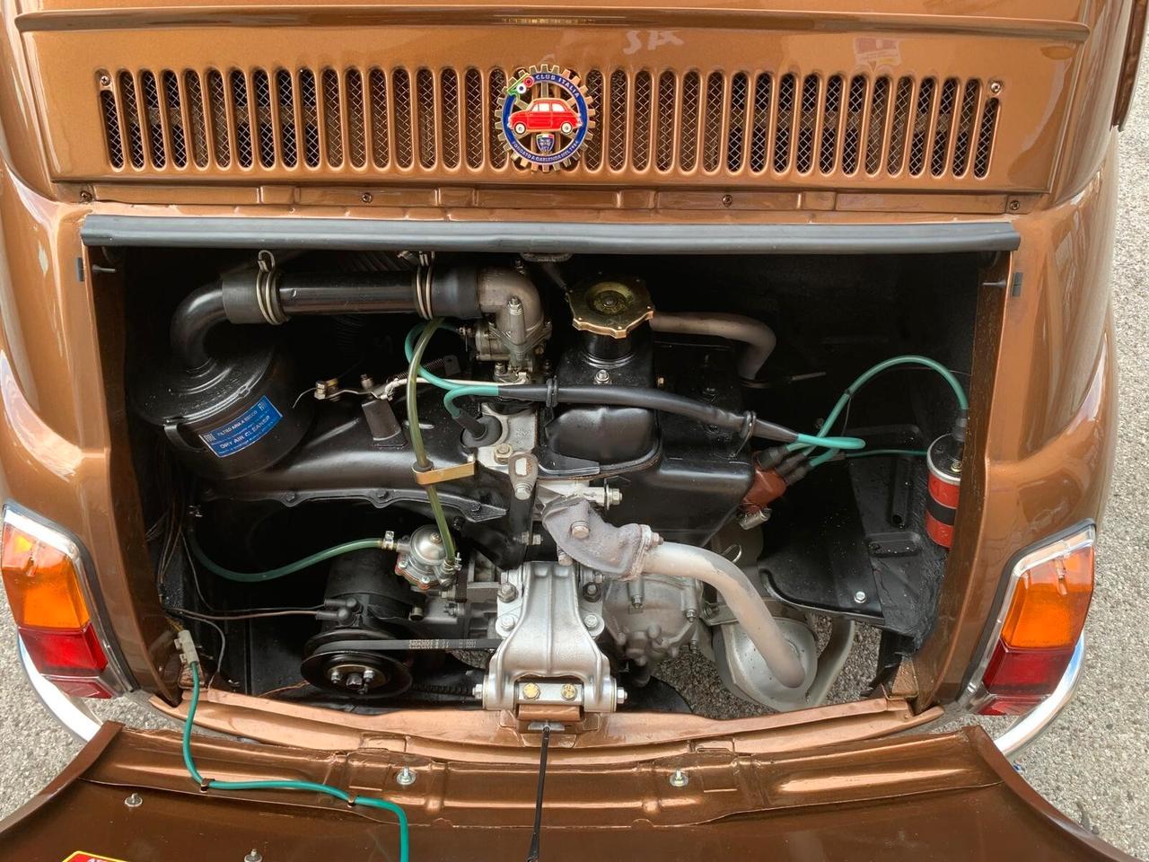 Fiat 500 My car Francis Lombardi ASI T. Oro Restaurata