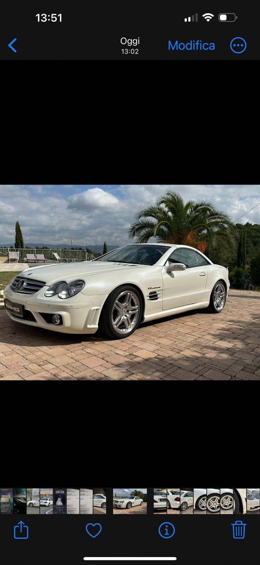 Mercedes-benz SL 500 55 Kompressor cat EVO AMG Performance