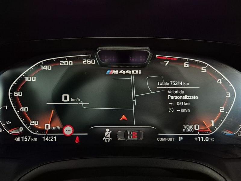 BMW Serie 4 Cabrio Serie 4 G23 2020 Cabrio Benzin M440i Cabrio mhev 48V xdrive auto