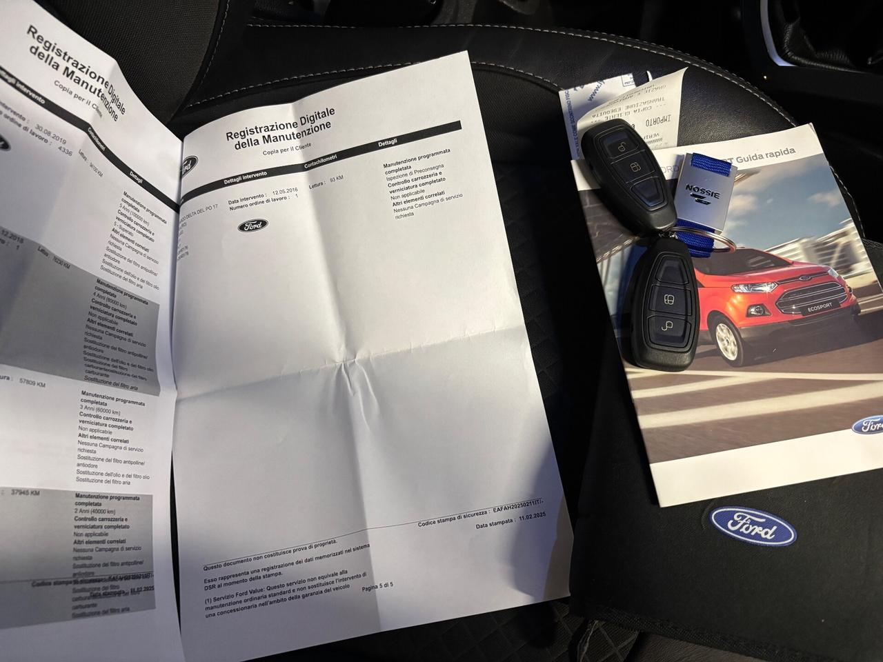 Ford EcoSport 1.5 TDCi Titanium GANCIO TRAINO