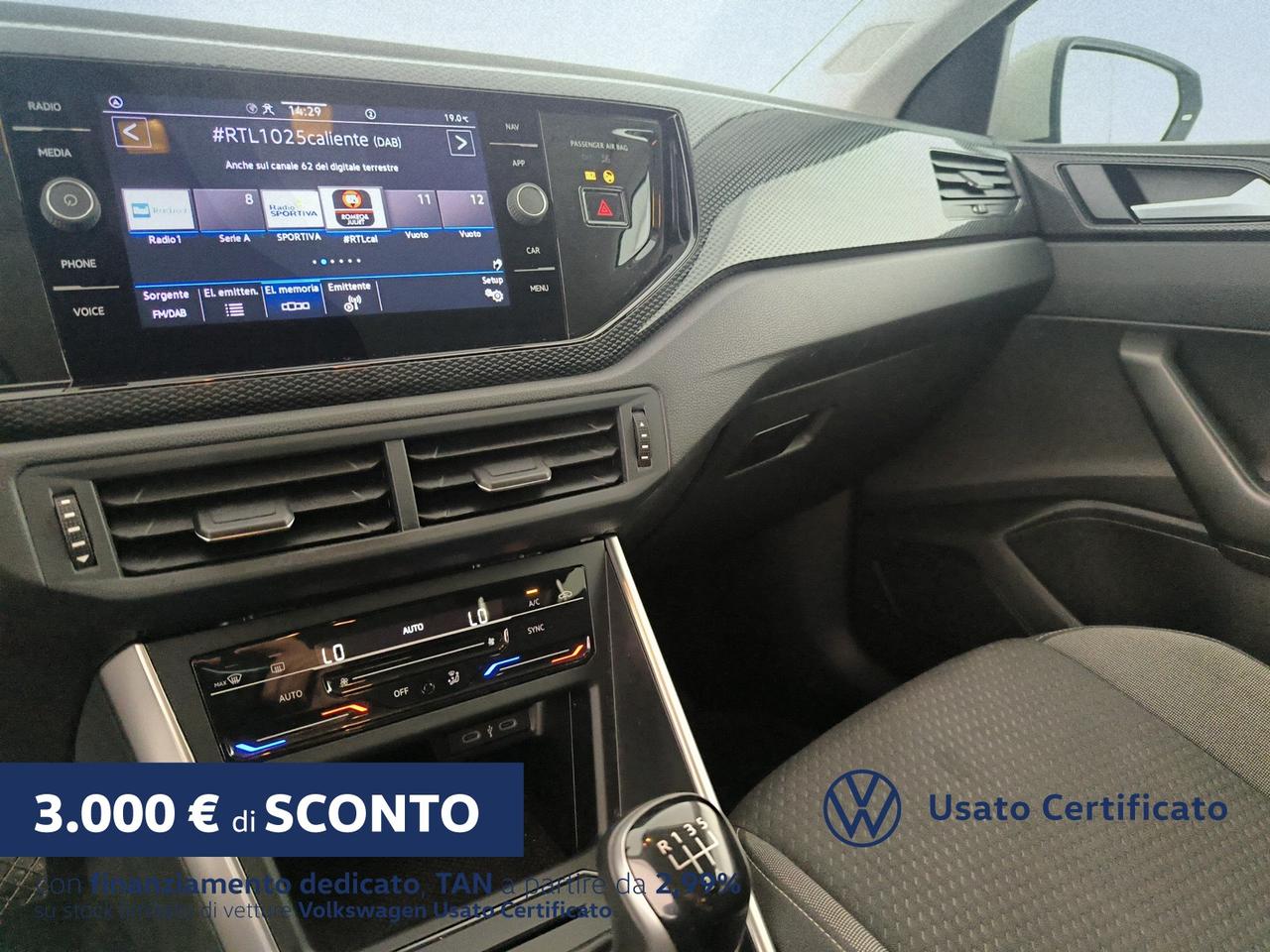 Volkswagen Polo 1.0 tsi life 95cv
