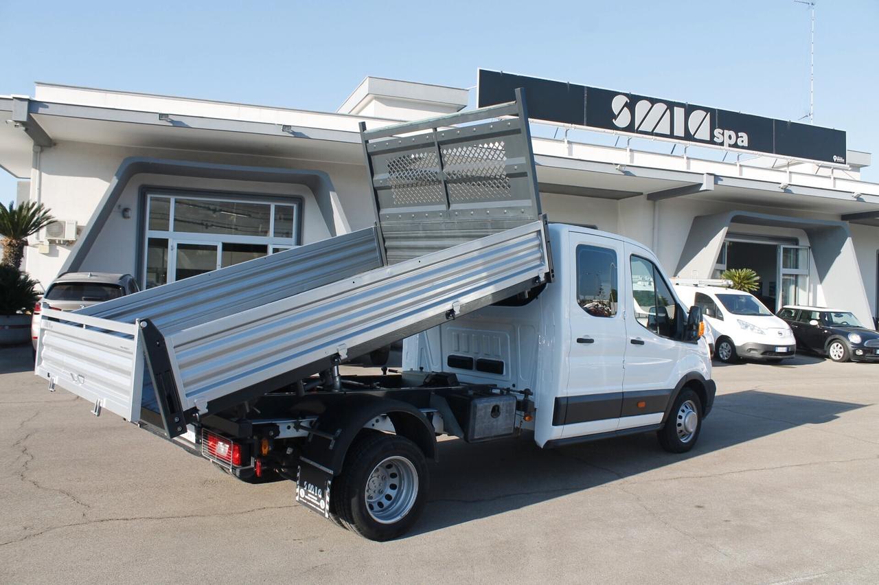 Ford TRANSIT 2.0 TDCI 170CV DOPPIA CABINA CASSONE RIBALTABILE MOTORE NUOVO!!!