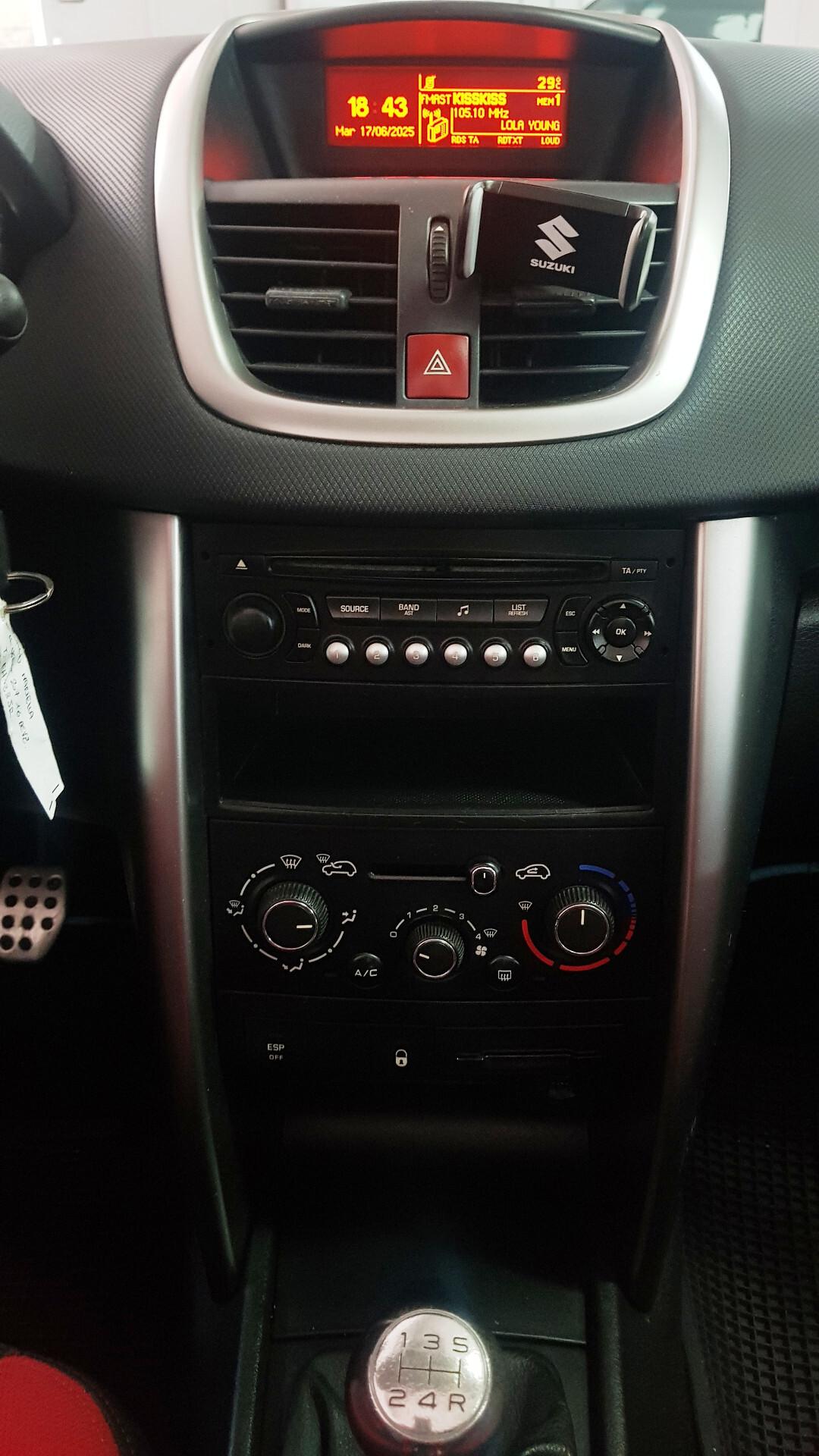 PEUGEOT 207 CABRIO 1.6 VTi 120CV 06/2011