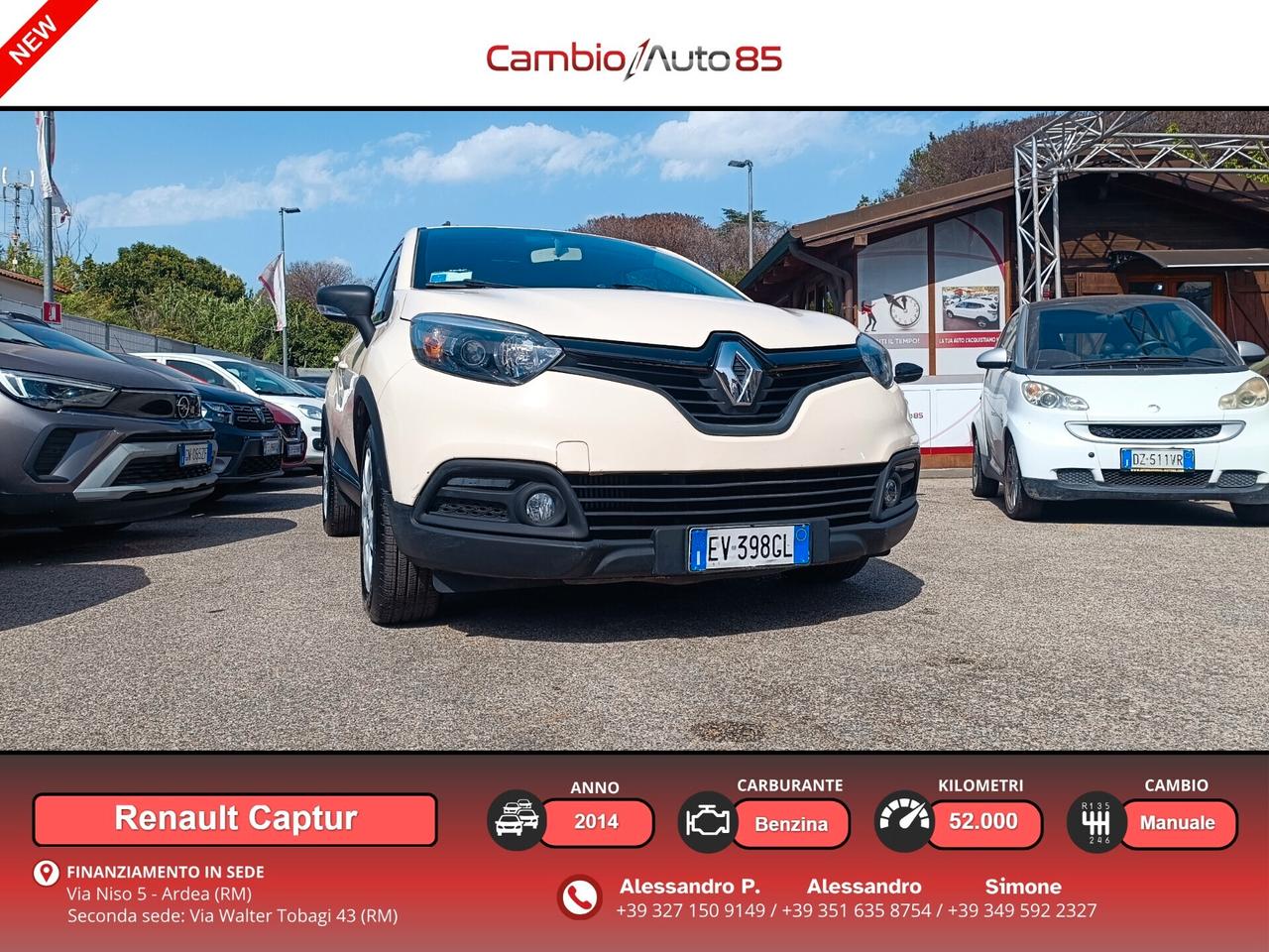 Renault Captur 0.9 TCe 12V 90 CV Start&Stop Wave