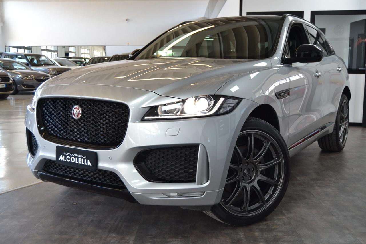 Jaguar F-Pace 2.0 D 240 CV AWD aut. R-Sport KmDoc/Tetto/Cruise