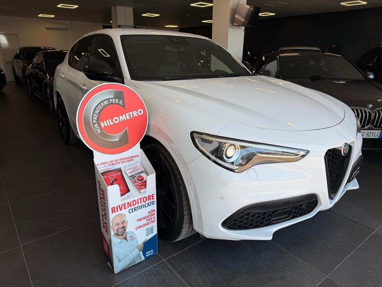 ALFA ROMEO STELVIO VELOCE 2.2 210CV Q4 PELLE NAVI CAM ANNO 2021