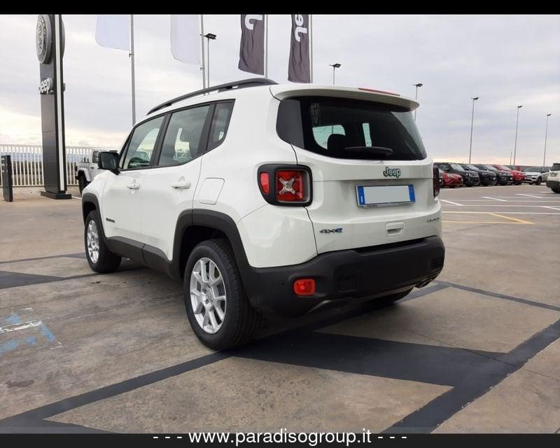 Jeep Renegade MY20 PHEV Phev My21 Limited 1.3Turbo T4 Phev 4xe At6 190cv