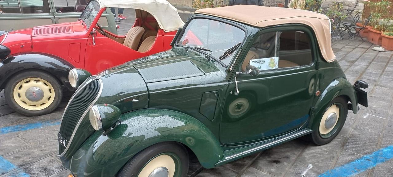 Fiat Topolino FIAT 500 B TOPOLINO FUORISERIE CABRIOLET