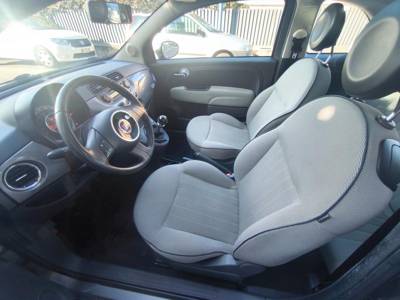 FIAT 500 1,2 BENZINA-LOUNGE -EURO 6- OK NEOPATENTATI