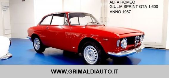 ALFA ROMEO GTA GTA 1.600 ITALIANA DA SEMPRE