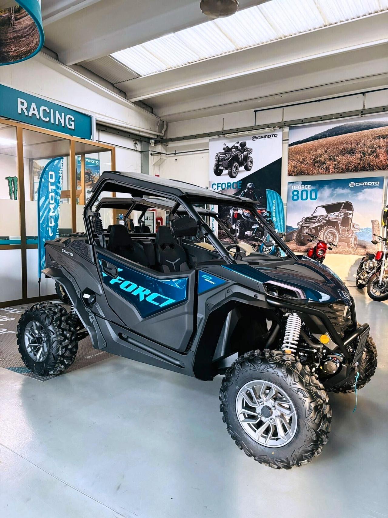 CFMOTO CF Z800 TARGA BIANCA