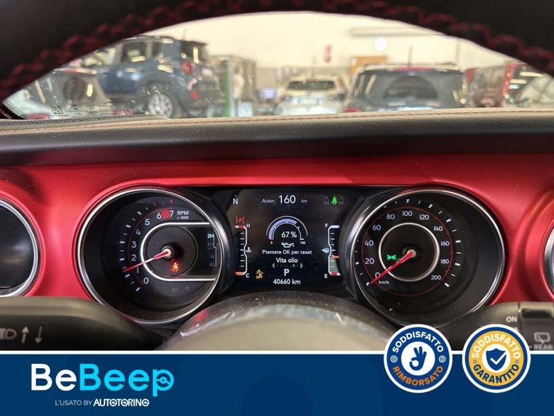 Jeep Wrangler UNLIMITED 2.0 TURBO RUBICON AUTO