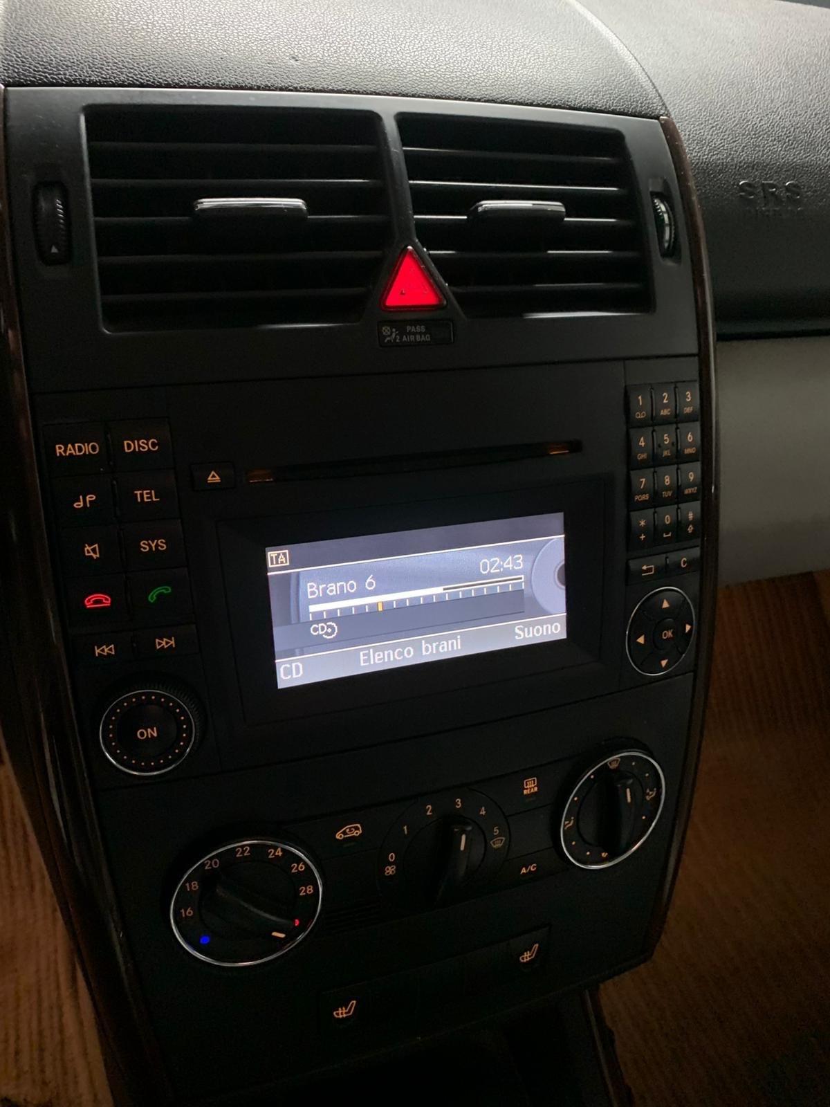 Mercedes-benz A 170 2010 Tetto apribili non funzionante