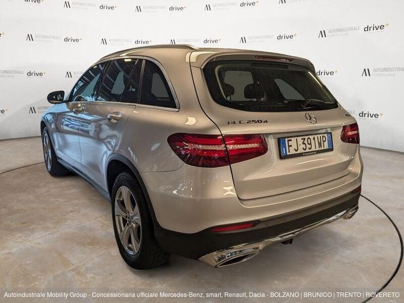 Mercedes-Benz GLC 250 D 4MATIC EXCLUSIVE AUTOMATIC