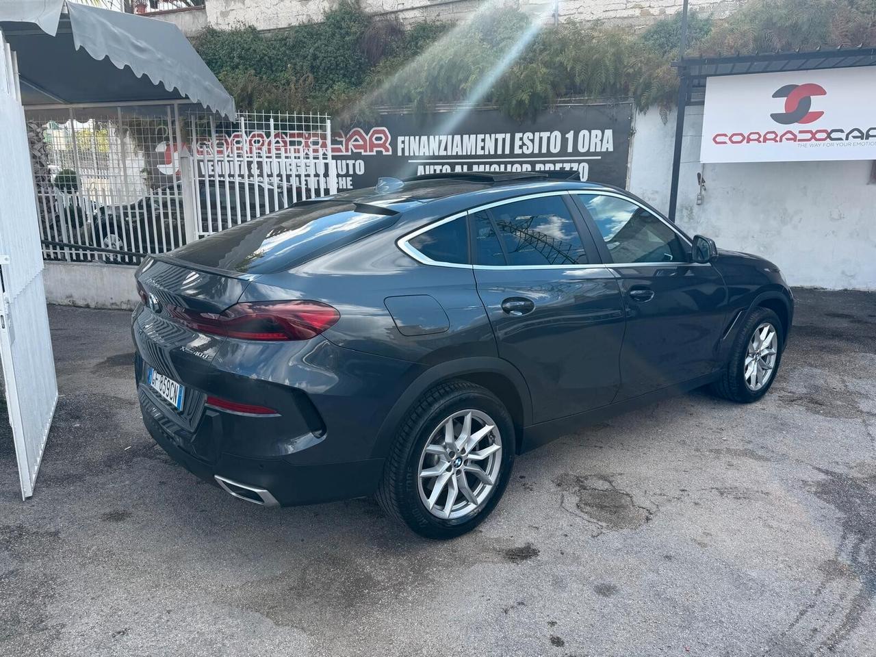 BMW NEW X6 40D 3.0 340CV TETTO 2021 TOP GAMMA