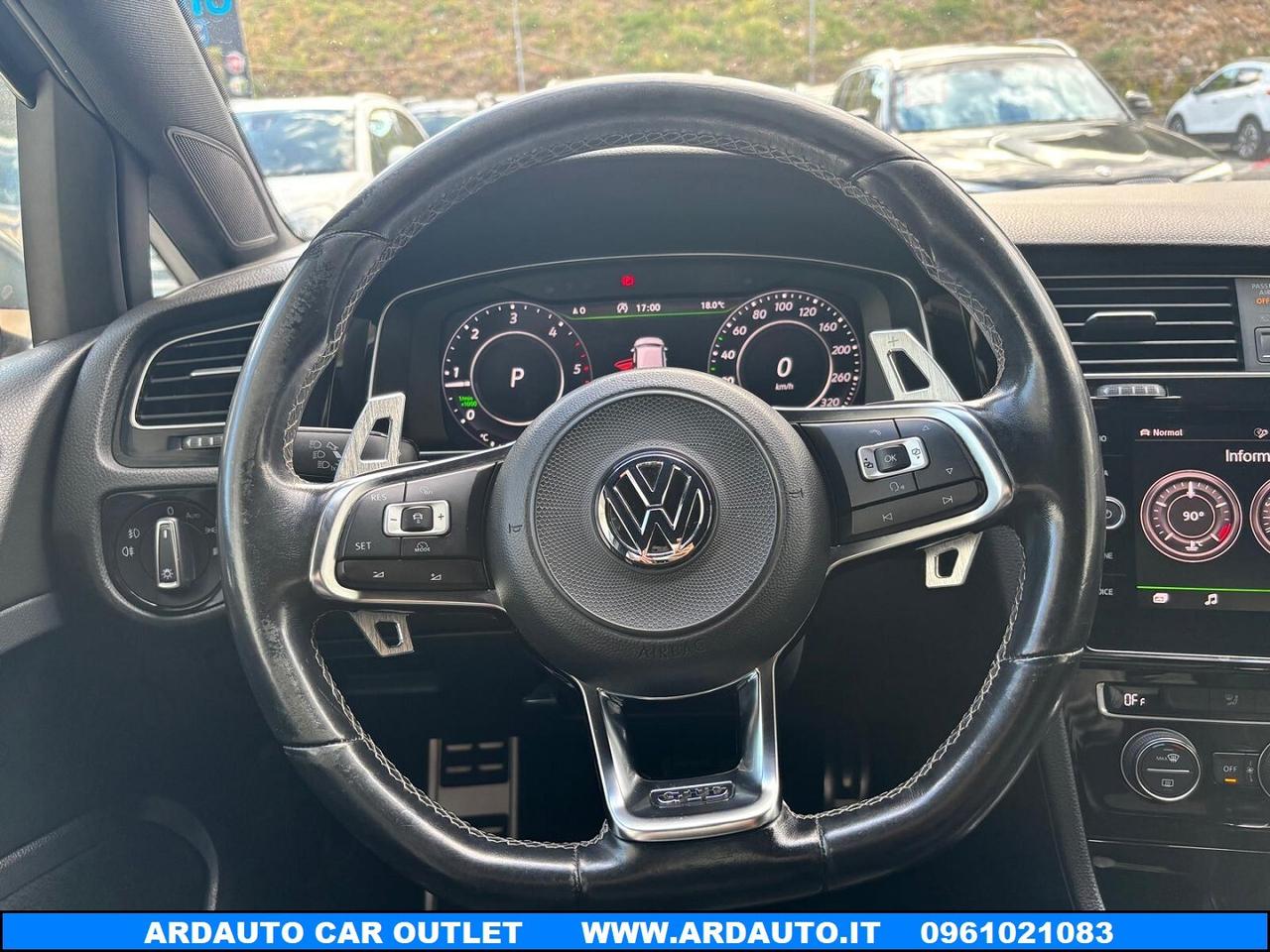 Vw Golf 7.5 GTD 2.0 tdi 184 cv Dsg