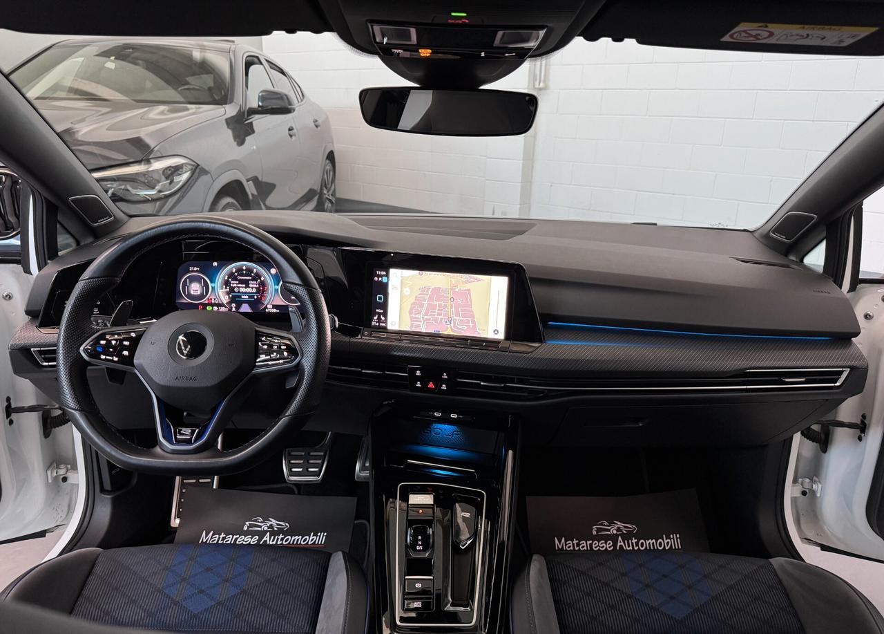 Volkswagen Golf 8 R 4Motion DSG 2.0cc 320cv Tagliandi ufficiali IVA esposta PREZZO REALE
