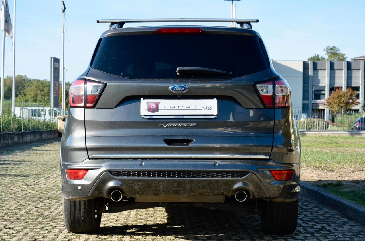 FORD KUGA 2.0 TDCI VIGNALE 150cv AUTO, PREZZO REALE, UFF ITALIANA, EURO 6C, XENO, RETROCAMERA, PERMUTE
