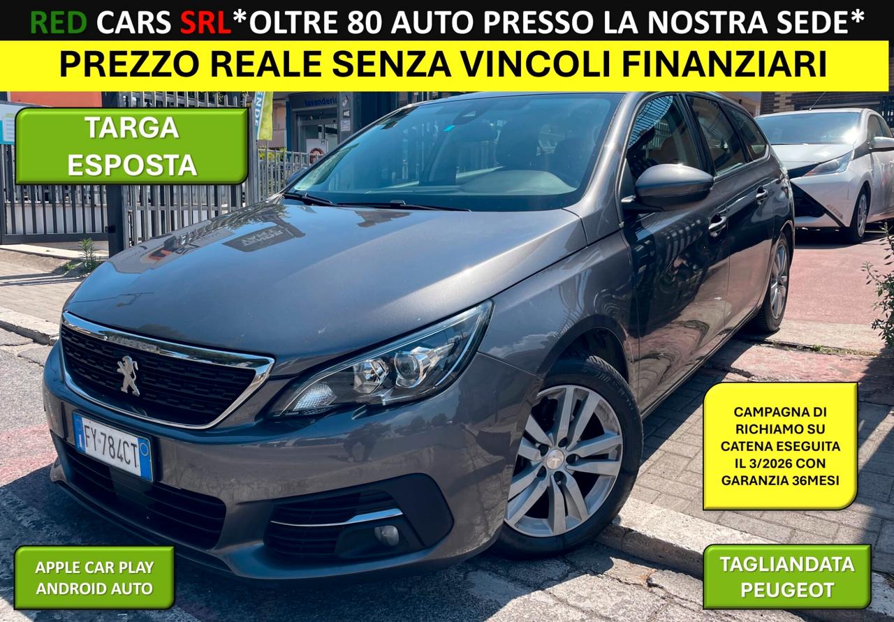 308 SW 1.5hdi *PREZZO VERO* TAGLIANDI PEUGEOT