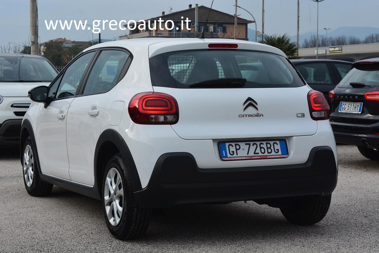 Citroen C3 BlueHDi 100 ss Van 2 posti autocarro
