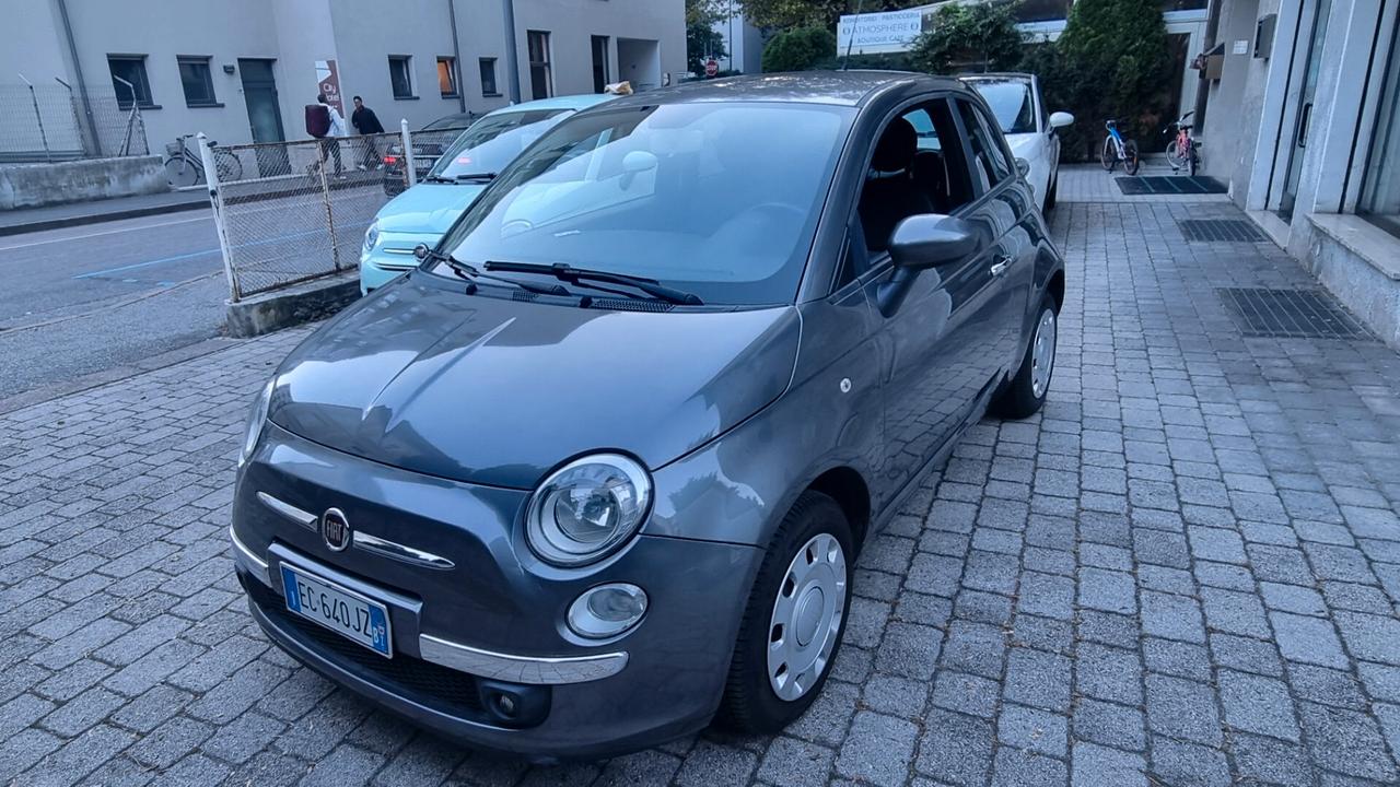 Fiat 500 1.2 Lounge 69cv anno2010 km119000 neopat