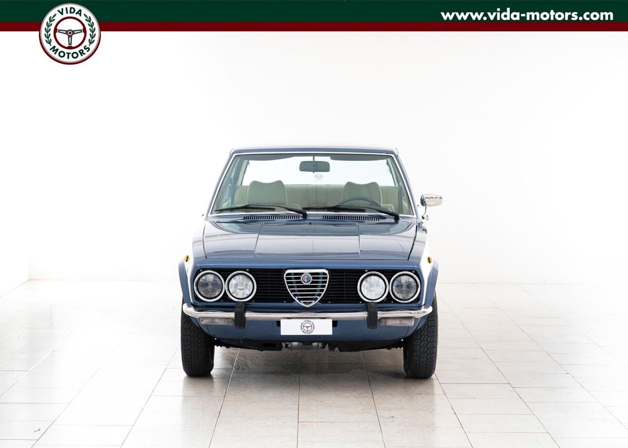 Alfa Romeo Alfetta 1.8 * BLU PERVINCA * ASI * 3950