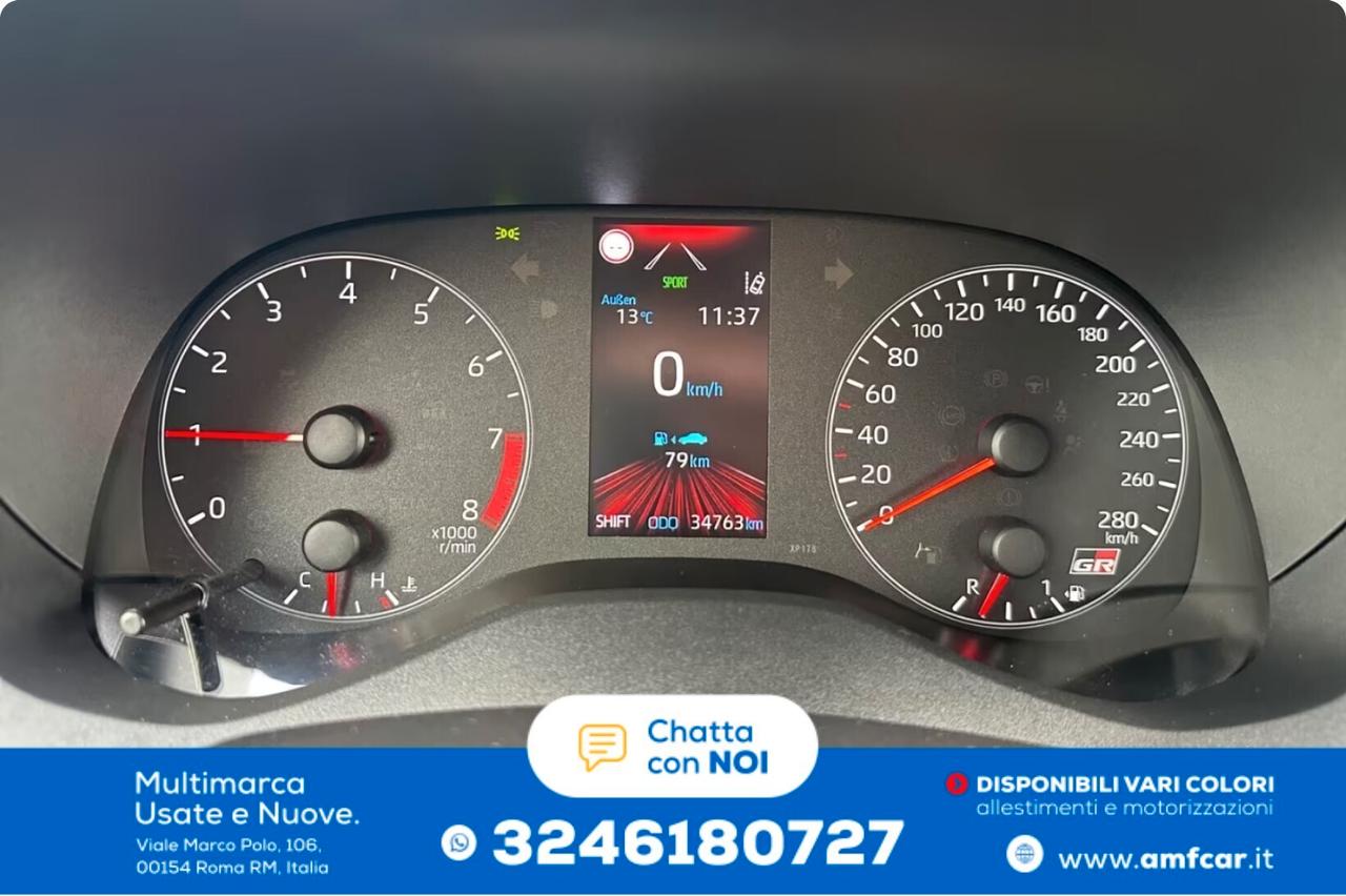 Toyota Yaris 1.6 Turbo 3 porte GR Circuit