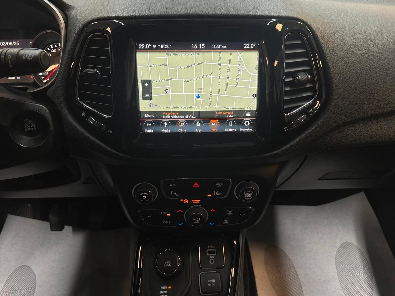Jeep Compass 2.0 mjt Limited 4wd 140cv my19