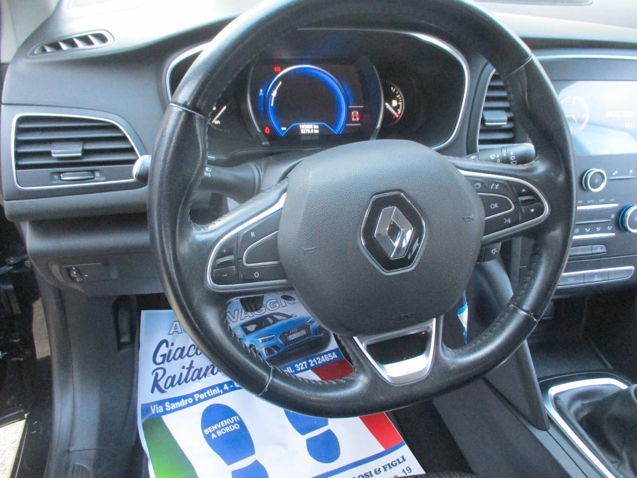 Renault Megane S.W dCi 8V 110 CV MOLTO BELLA 2018