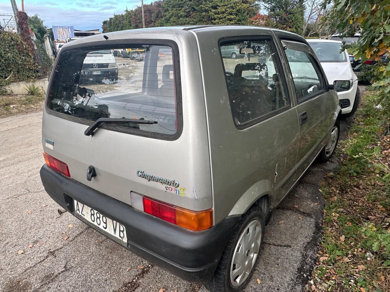 Fiat Cinquecento 900i cat Soleil benz/gpl