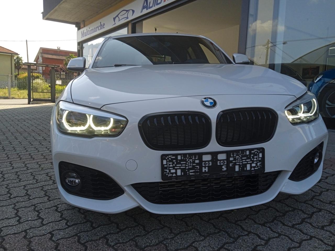 Bmw 118 M SPORT PACK SHADOW 18" VETRI SCURI PELLE TOTALE SENS PARK CRUISE CONTROL PRONTA CONSEGNA