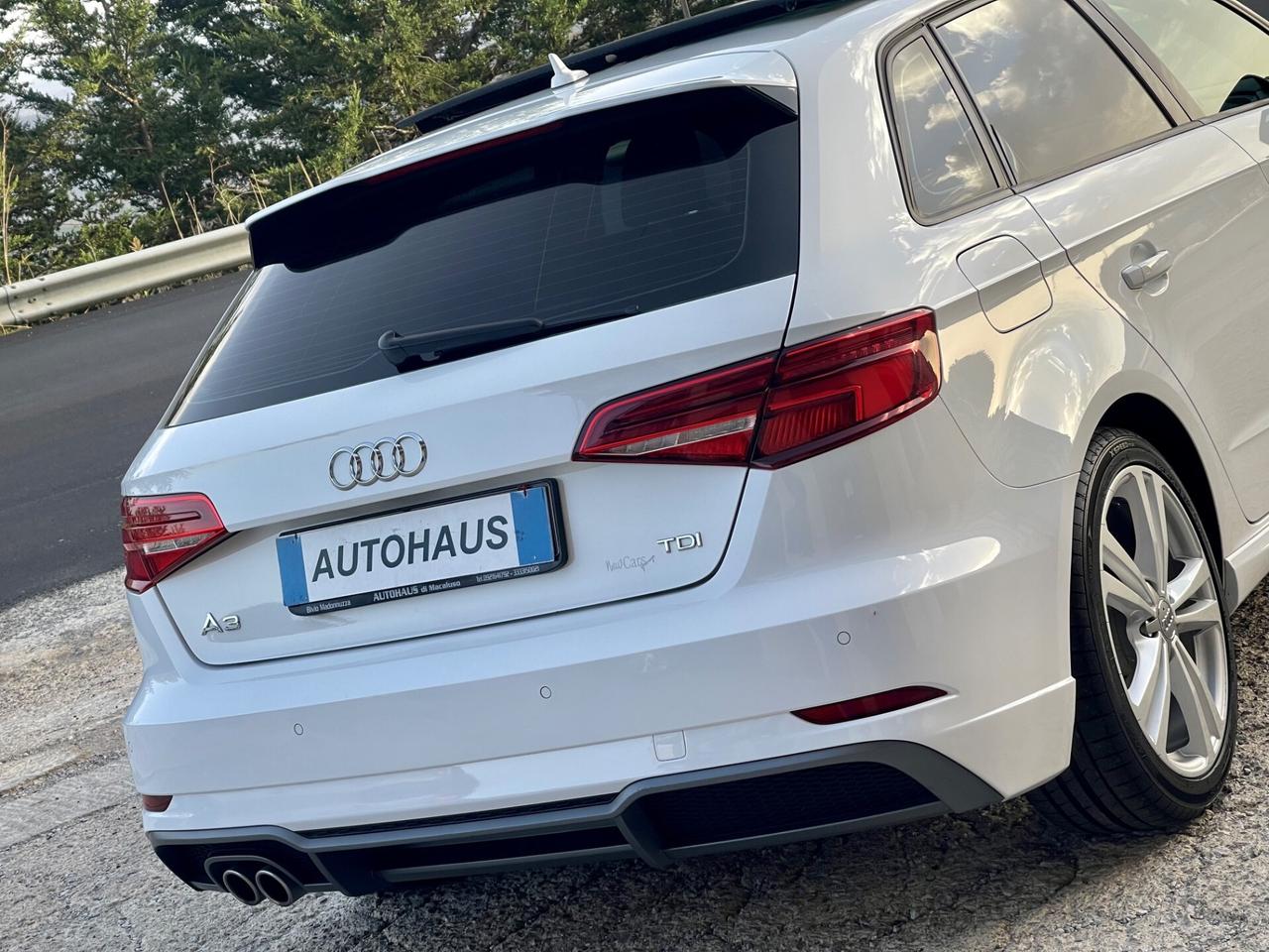 Audi A3 Sportback 2.0 Tdi 150cv S-Line - TETTO