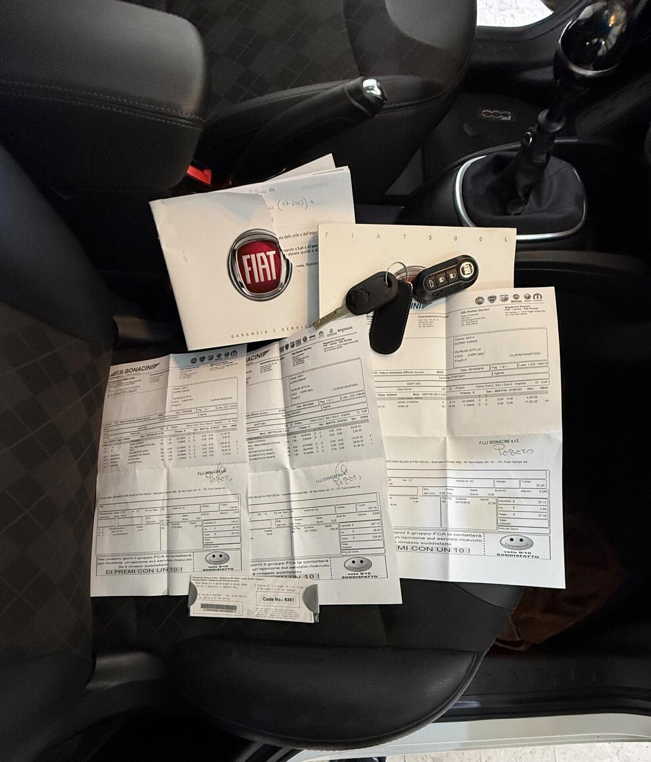 Fiat 500L 1.3 Multijet 95 CV Dualogic Business tetto panoramico