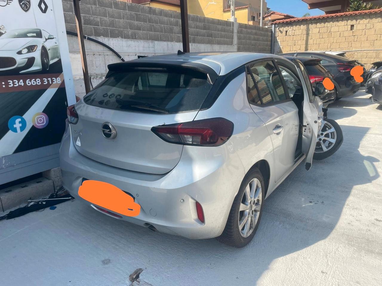 Opel Corsa 1.2 2023 Edition sinistrata incidentata