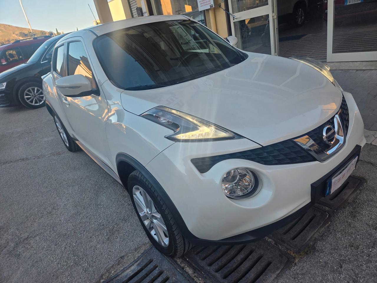 NISSAN JUKE BIANCO PERLA 1.5 NAVIG TELEC KMCERTIF