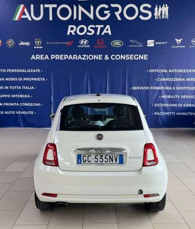 FIAT 500 1.0 hybrid Lounge 70cv s&s USATO GARANTITO