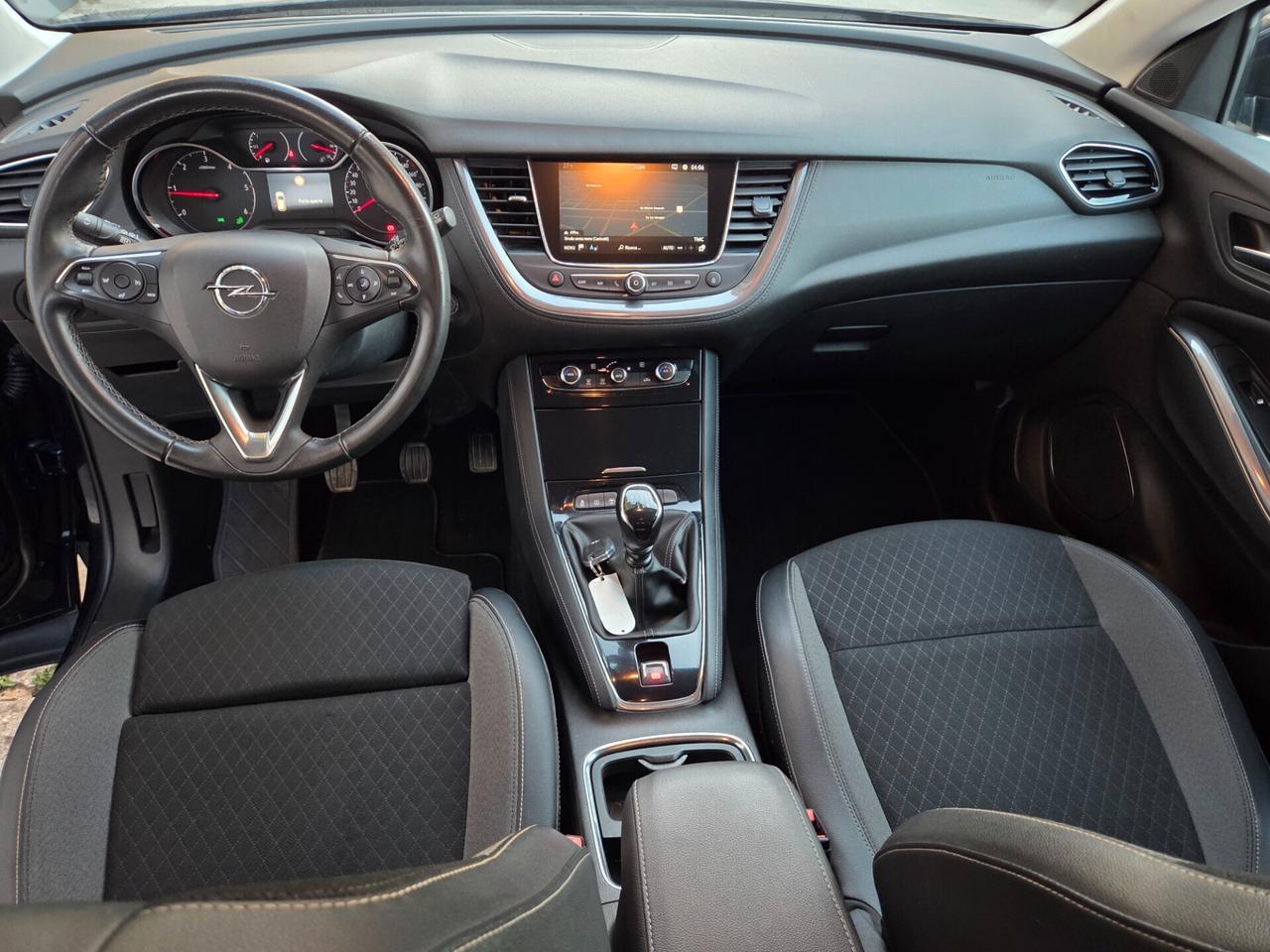 OPEL GRANDLAND X 1.6 DIESEL 120 CV KM 120000 CERTIF