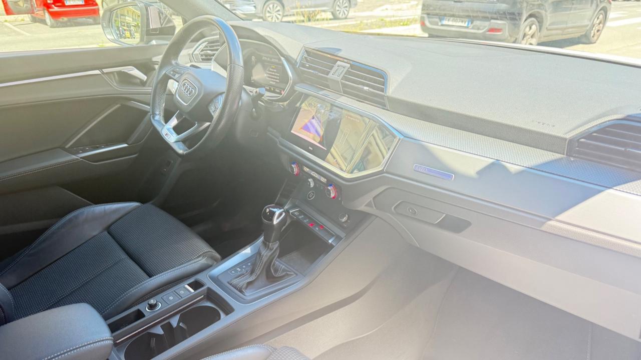 Audi Q3 SPB 35 TDI S tronic line edition MATRIX PDC PELLE VOLANTE TRE RAZZE CERCHI 20 NAVI KAMERA