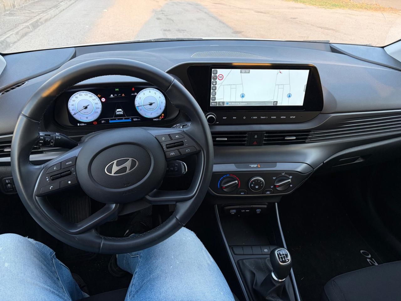 Hyundai i20 2025 14.000km leggermente Sinistrata