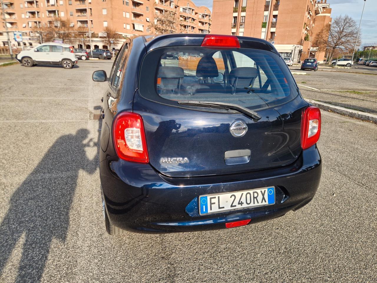 Nissan Micra 1.2 5 porte Euro 6b Tagliandata