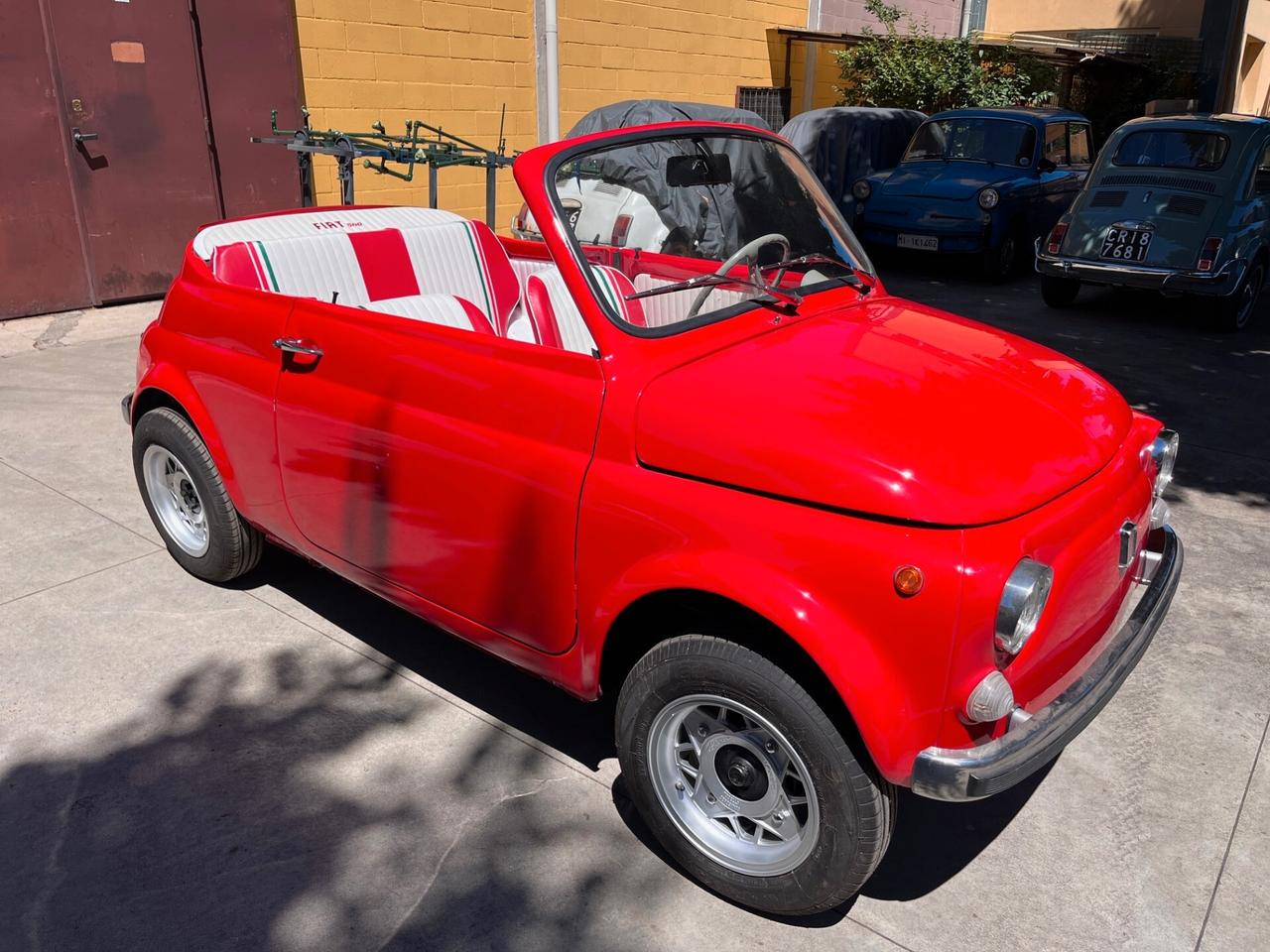 Fiat 500 F Cabrio del 1970
