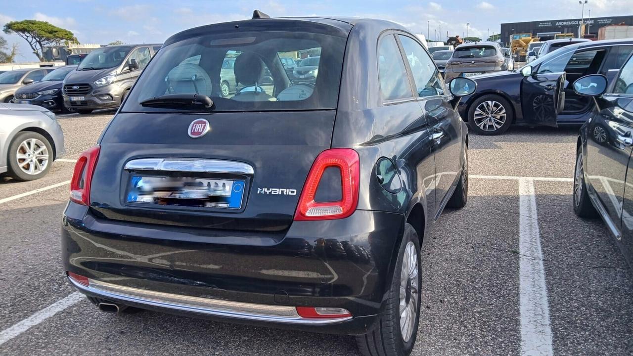 Fiat 500 1.0 Hybrid Dolcevita,Navi Pelle Tetto