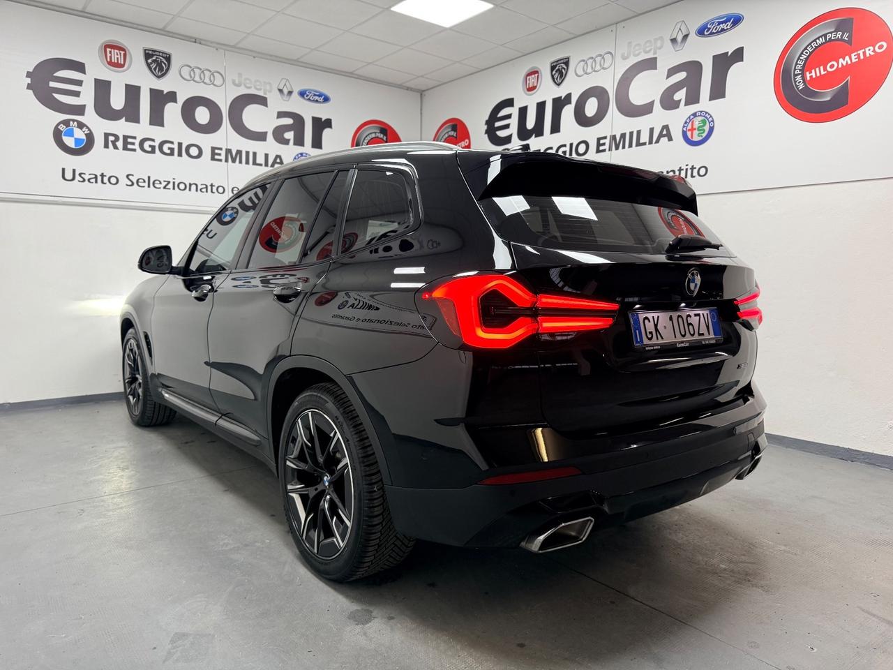 Bmw X3 xDrive20d 190CV 48V Msport 07/2022 EURO 6D TEMP