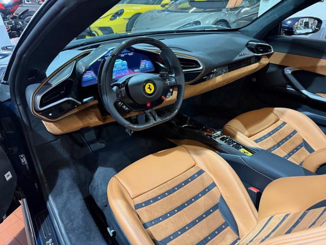 FERRARI 296 GTS Blu Pozzi -FULL CARBON-Lifting-Daytona