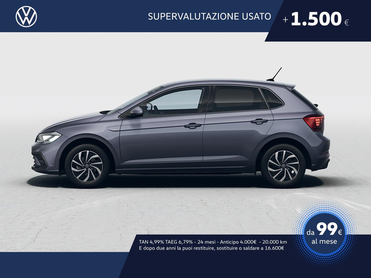 Volkswagen Polo 1.0 tsi edition plus 95cv