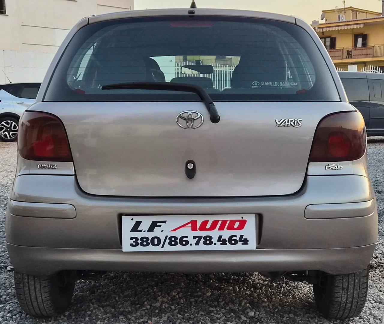 Toyota Yaris 1.4 tdi D-4D cat 5 porte Sol Blue